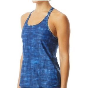 TYR WOMEN’S TAYLOR TANK-MAUI, BLUE, SIZE S (4/6)